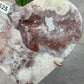 Roze amethist hart #1625