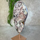 Roze amethist slab #1626