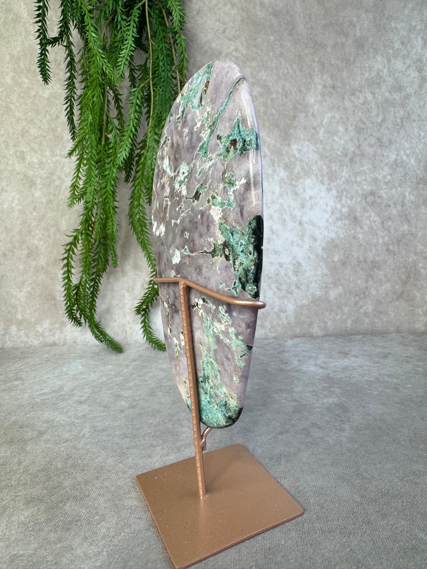 Roze amethist slab #1626