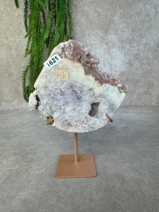 Roze amethist slab #1621