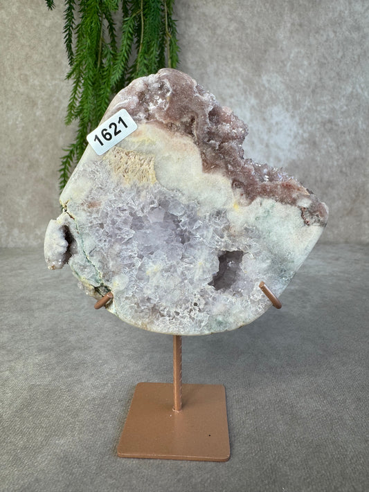 Roze amethist slab #1621