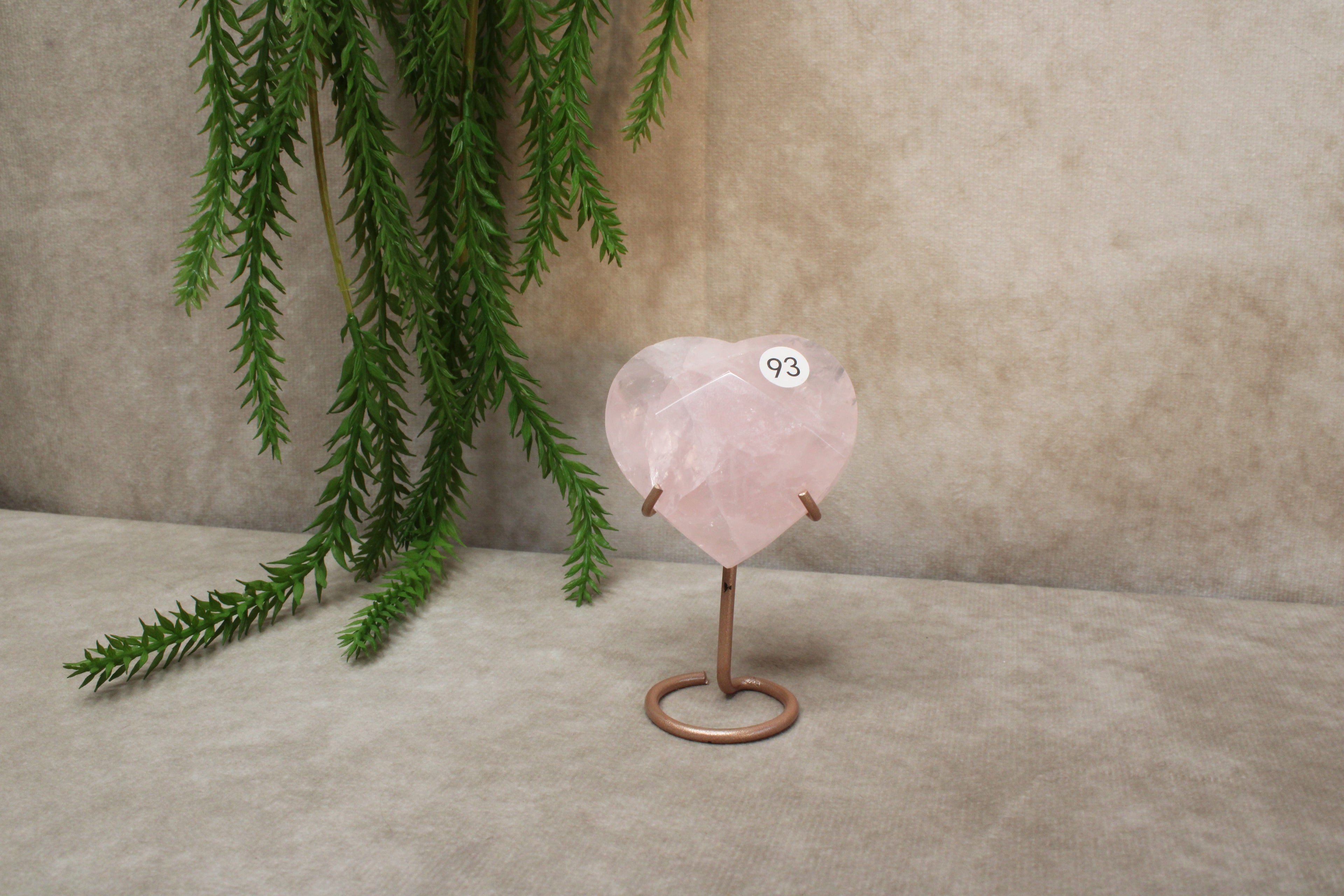 Rozenkwarts hartje #93