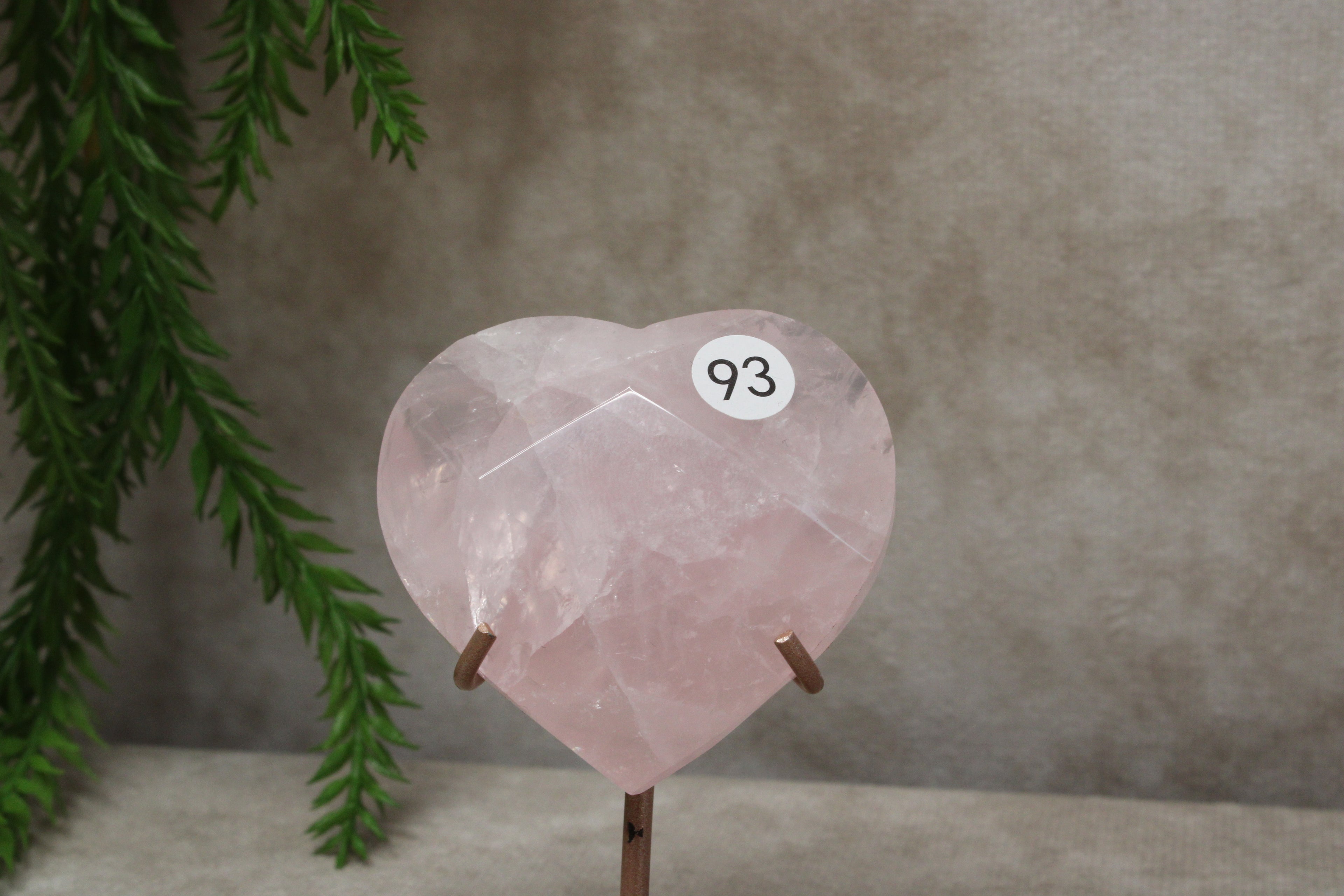 Rozenkwarts hartje #93