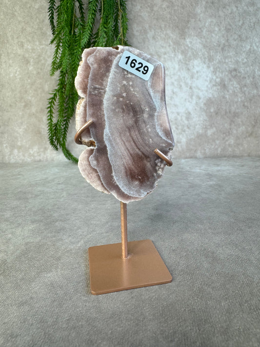 Roze amethist slab #1629