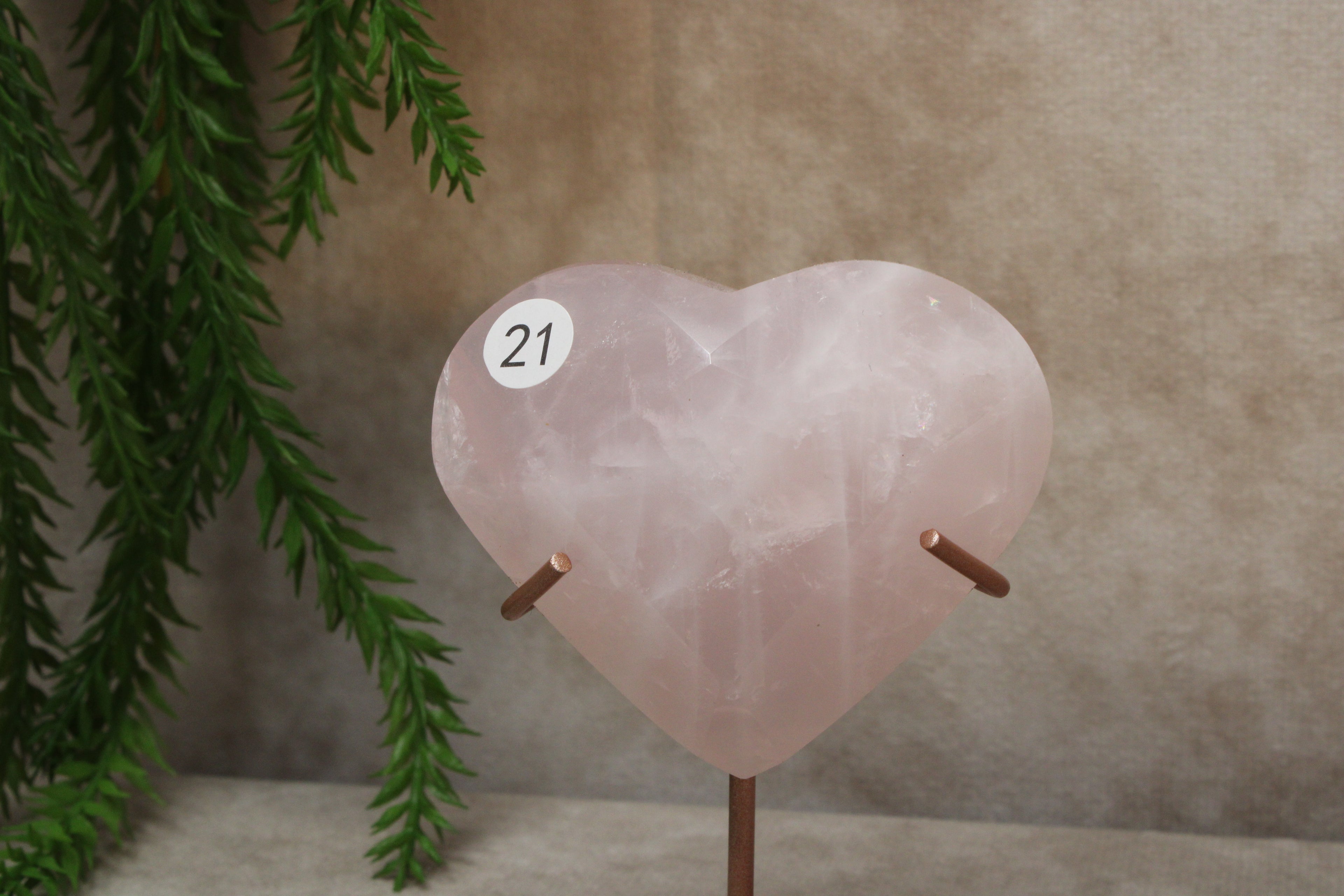 Rozenkwarts hartje #21