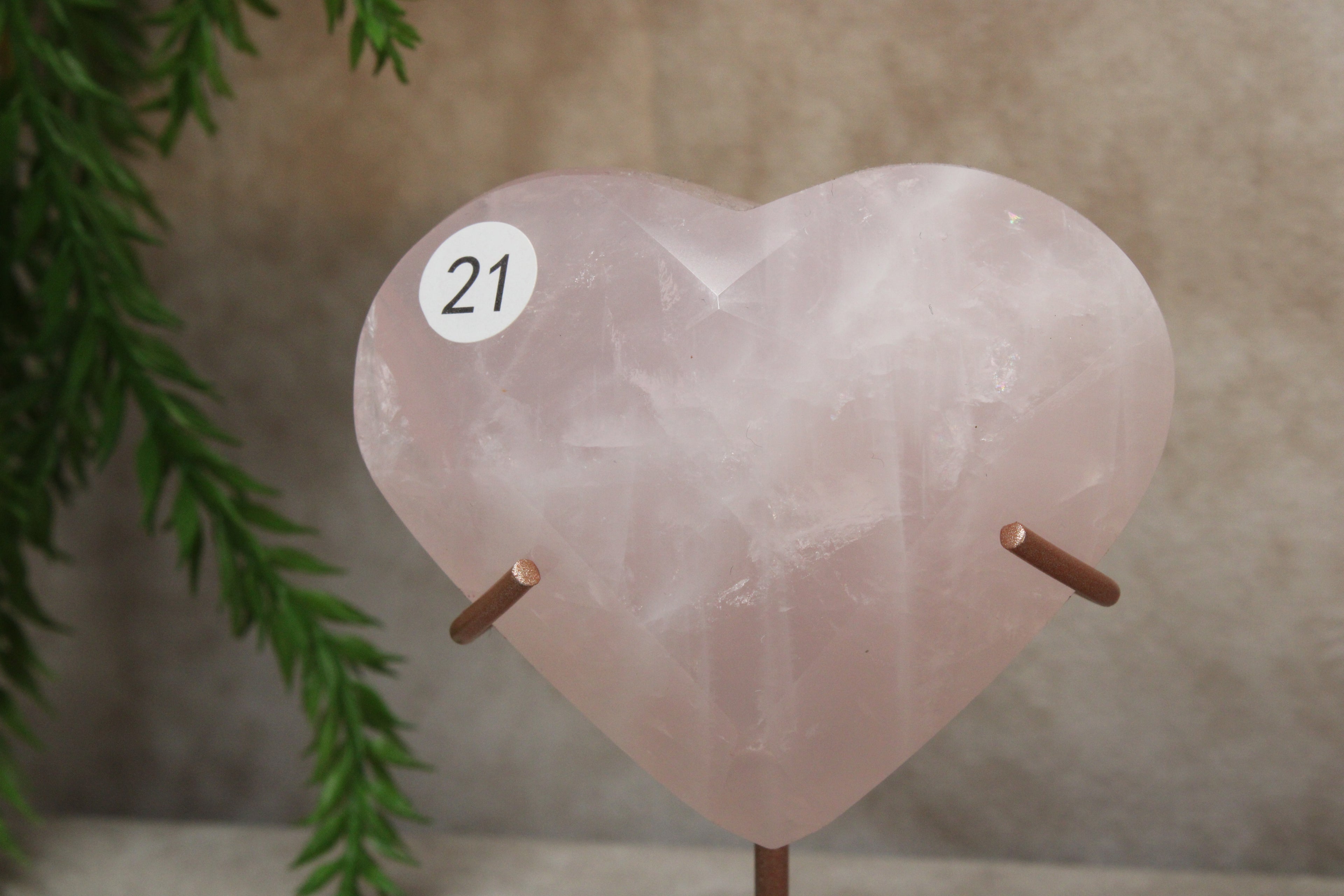 Rozenkwarts hartje #21