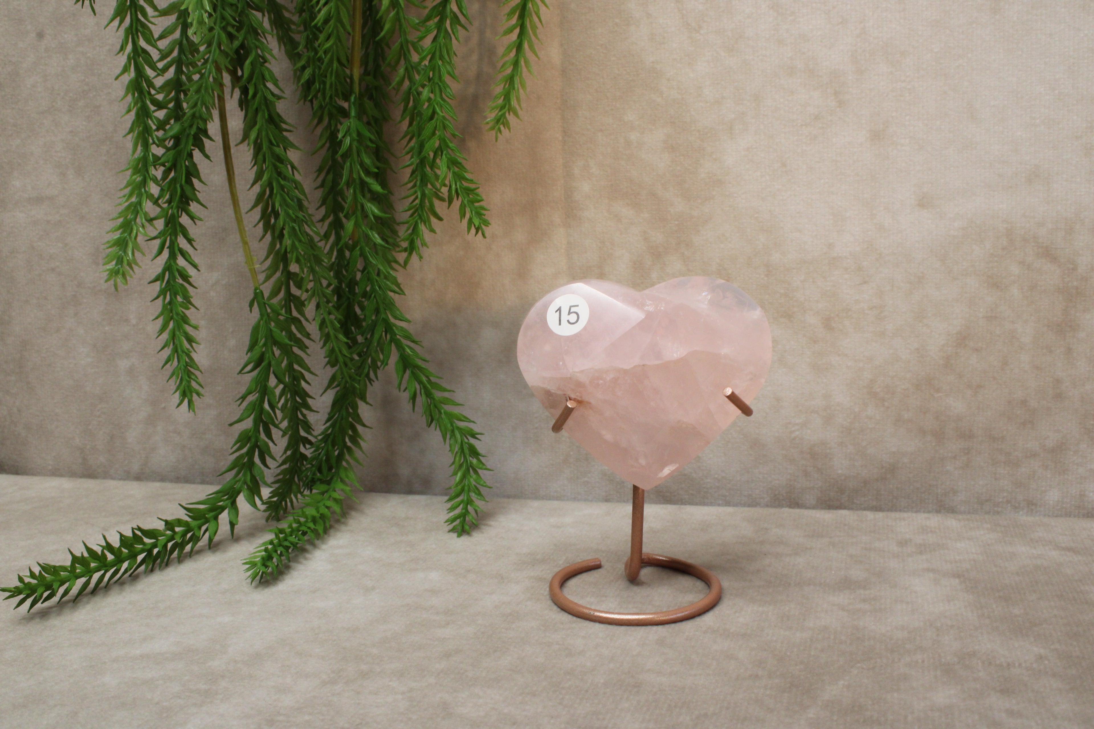 Rozenkwarts hartje #15