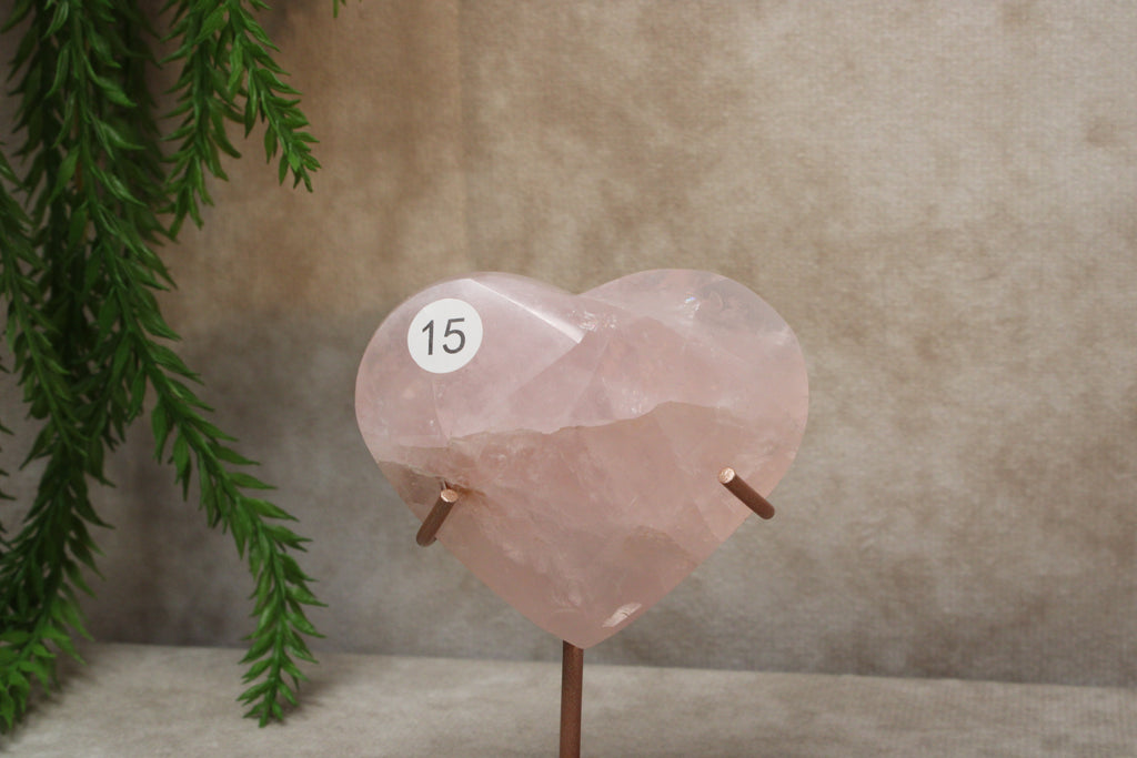 Rozenkwarts hartje #15