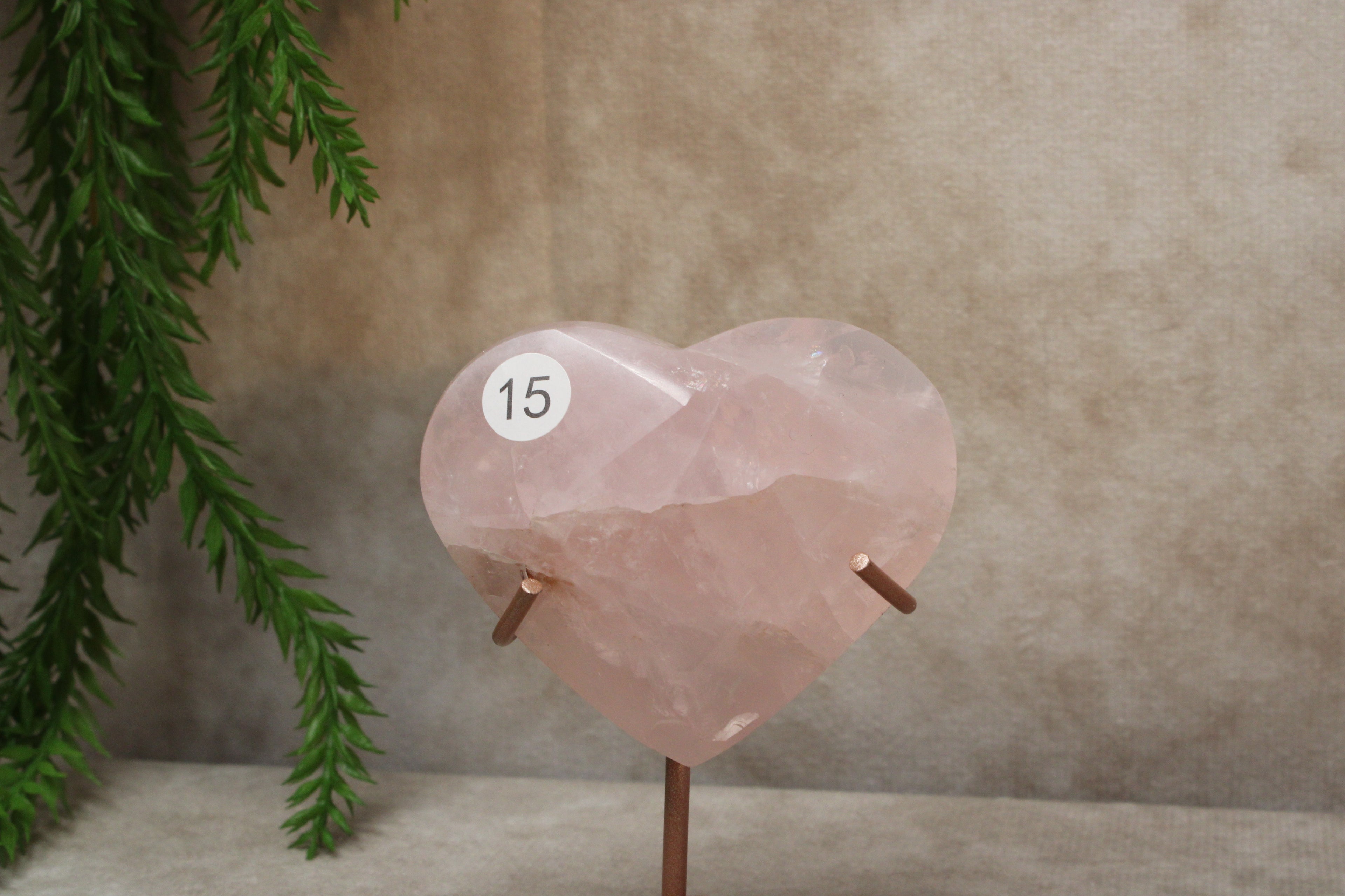 Rozenkwarts hartje #15