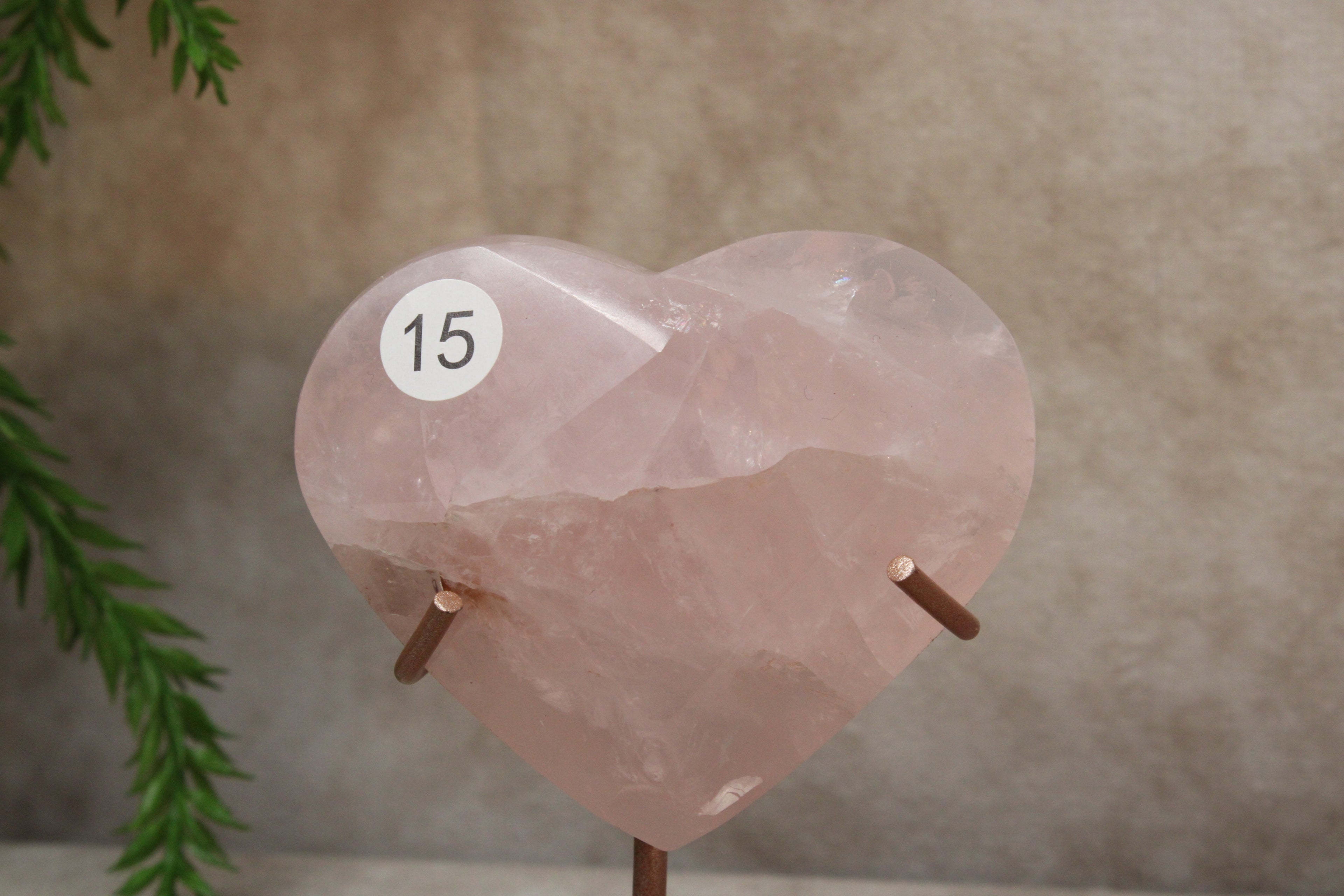 Rozenkwarts hartje #15