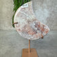 Roze amethist maan #1617