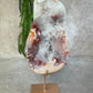Roze amethist slab #1633