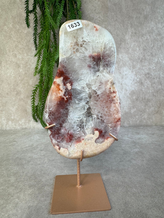 Roze amethist slab #1633