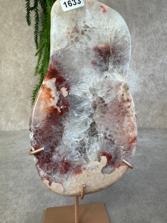 Roze amethist slab #1633