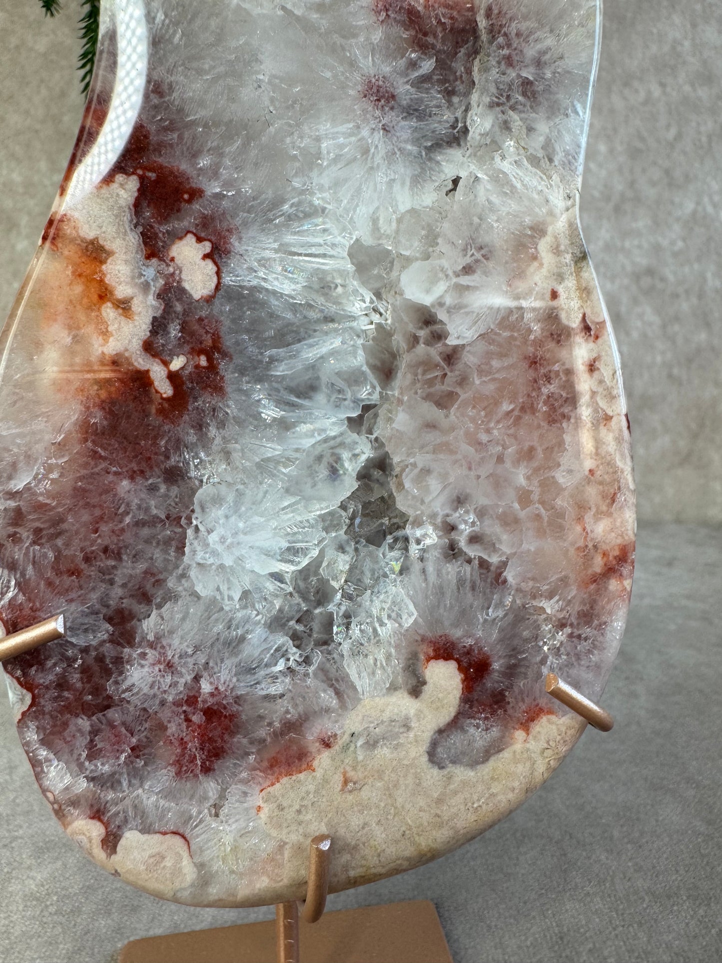 Roze amethist slab #1633