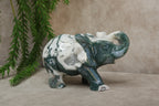 Mos agaat olifant #1343