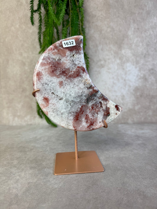 Roze amethist maan #1632