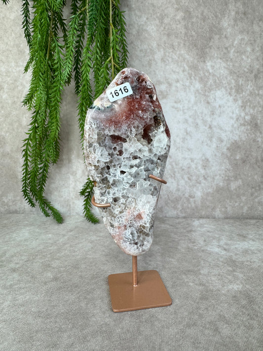 Roze amethist slab #1616