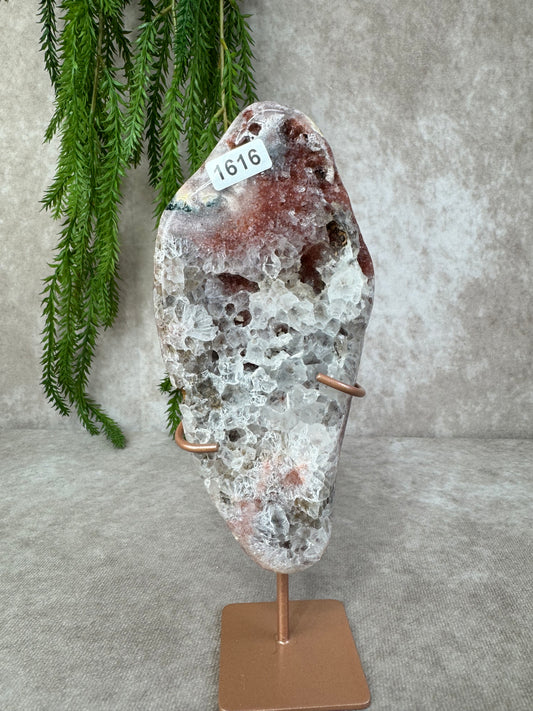 Roze amethist slab #1616