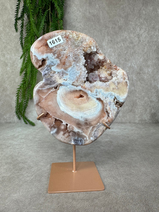 Roze amethist slab #1615