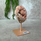 Roze amethis cluster op standaard #1641