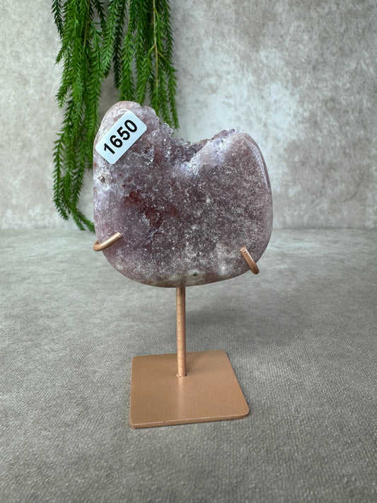 Roze amethist slab #1650