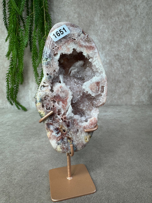 Roze amethist slab #1651