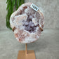 Roze amethist slab #1686