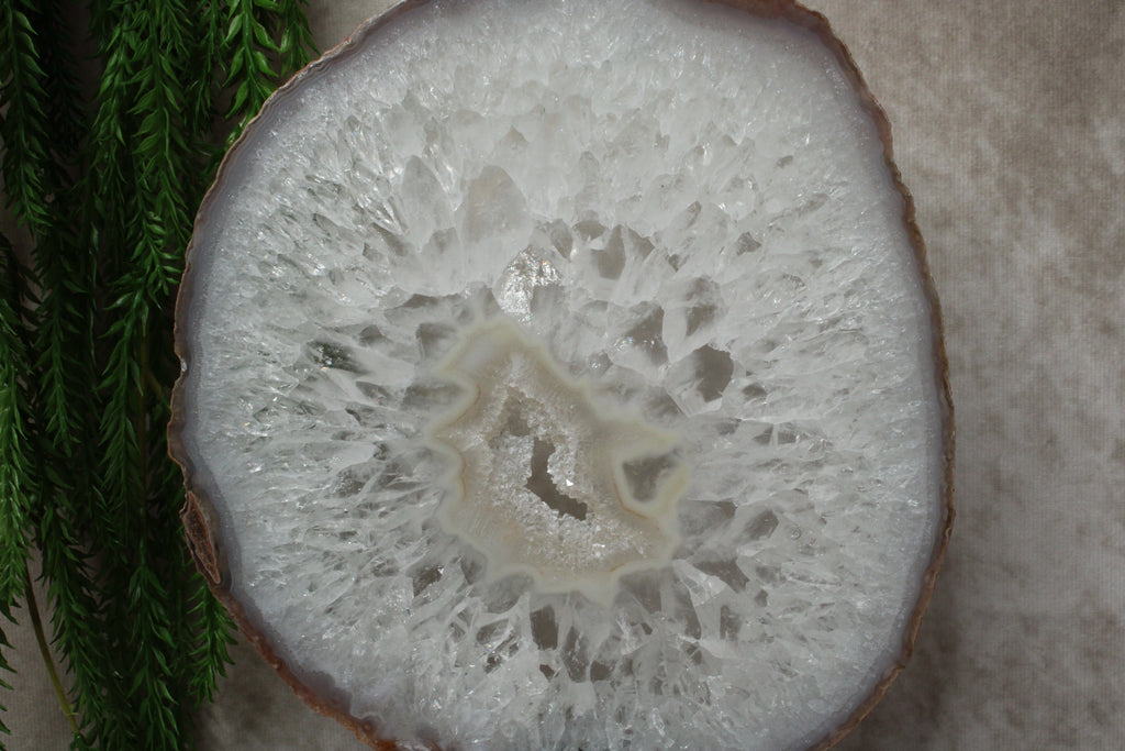Agaat schijf #1189