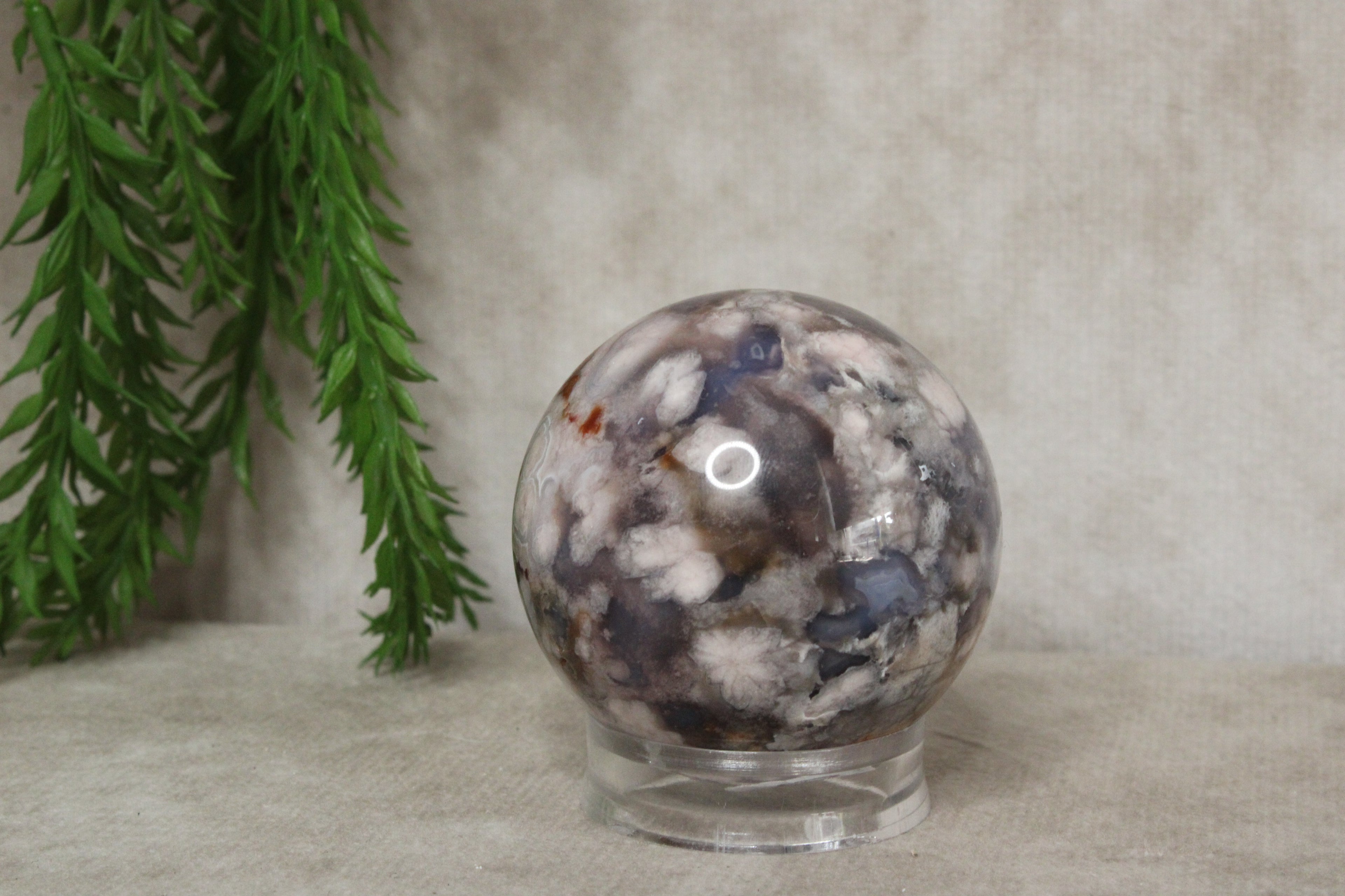 Bleu agate bol #1765