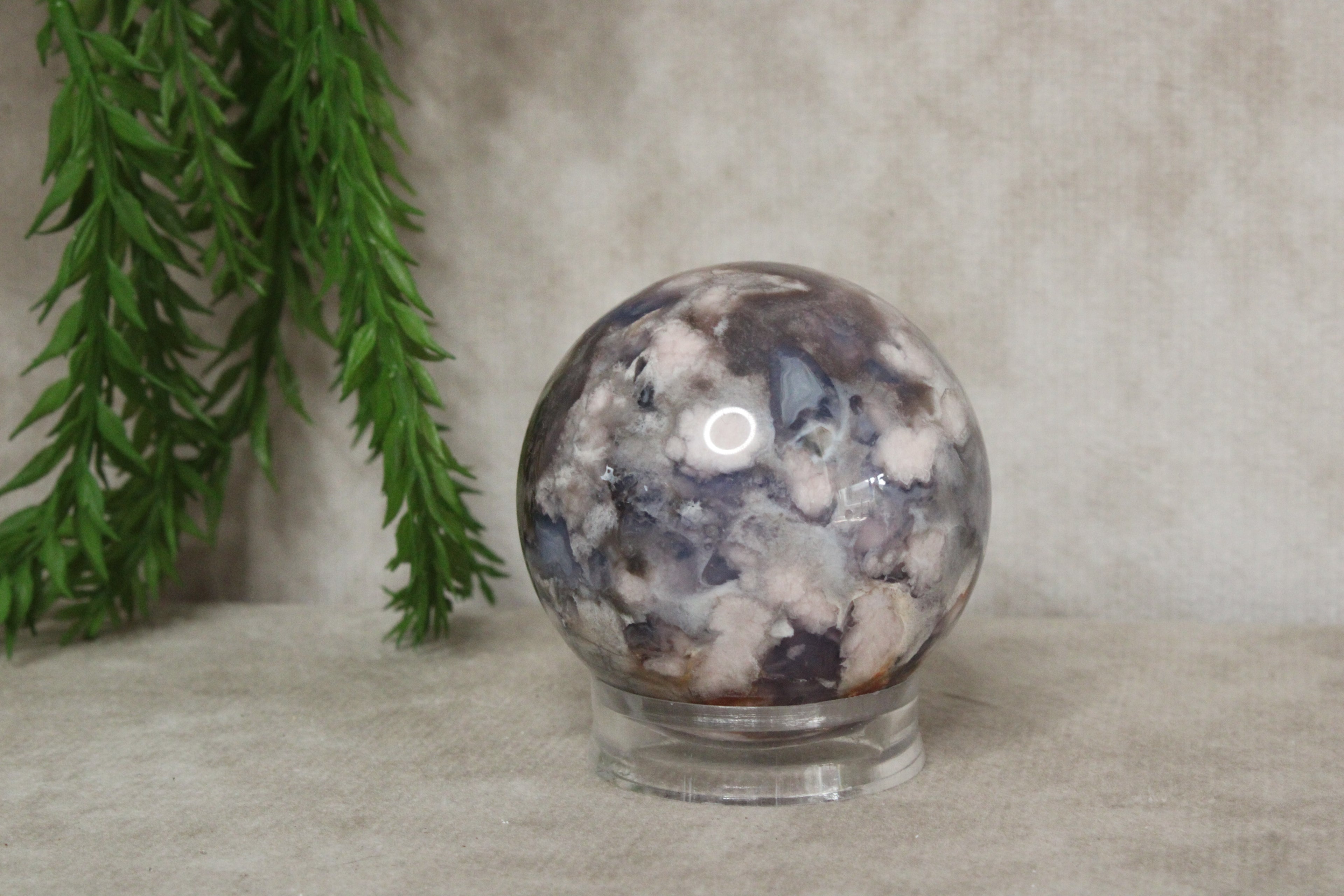 Bleu agate bol #1765