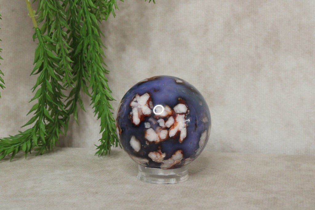 Bleu agate bol #1766