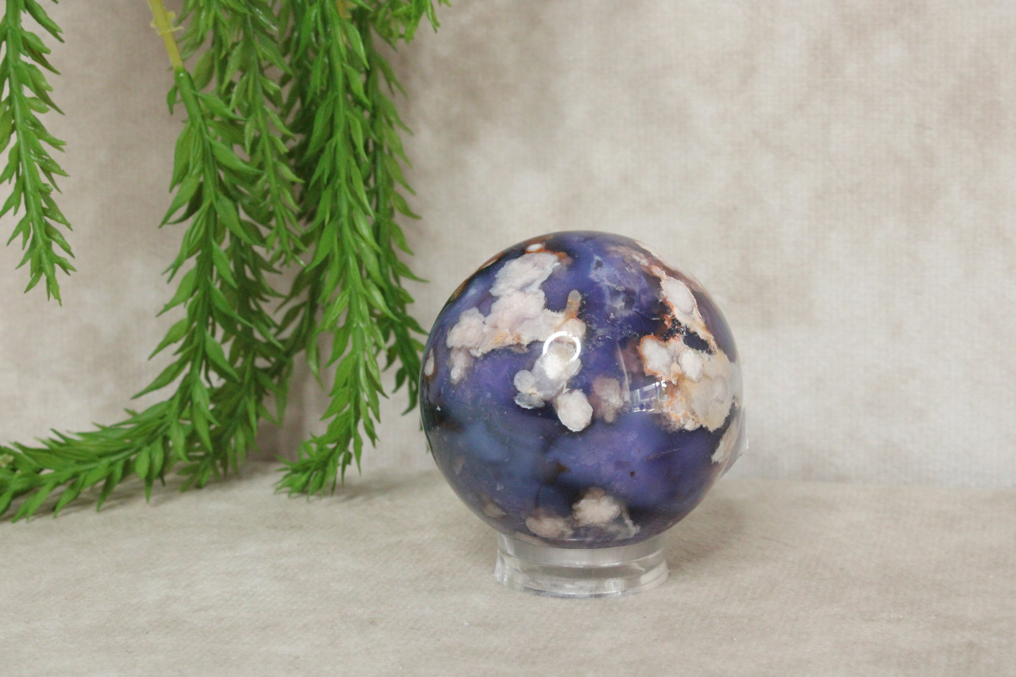 Bleu agate bol #1766