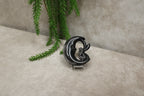 Zilver obsidiaan elfje