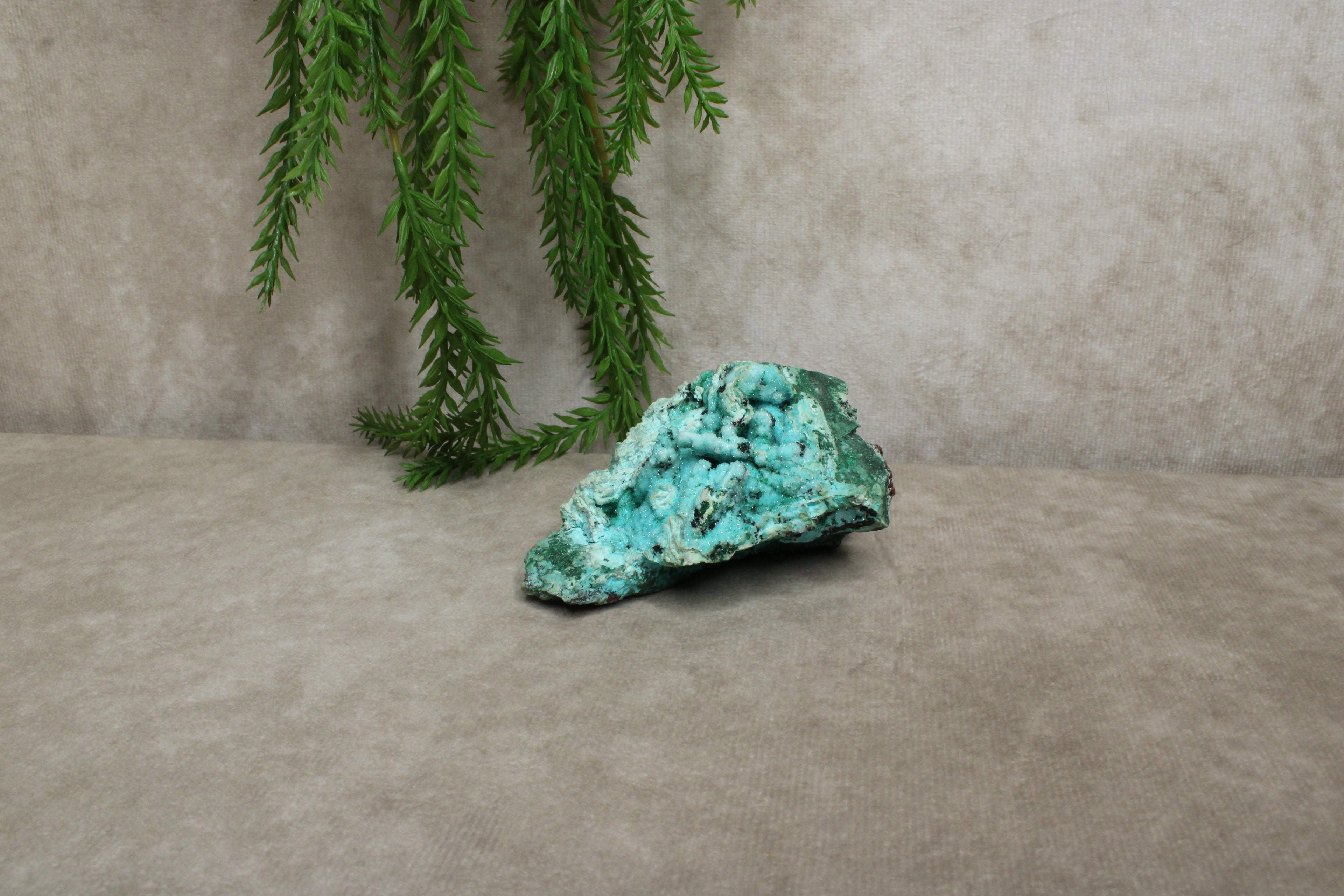 Chrysocolla cluster zeer zeldzaam !