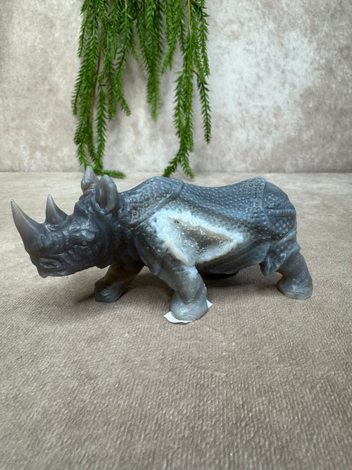 Agaat neushoorn