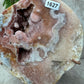 Roze amethist op standaard #1627