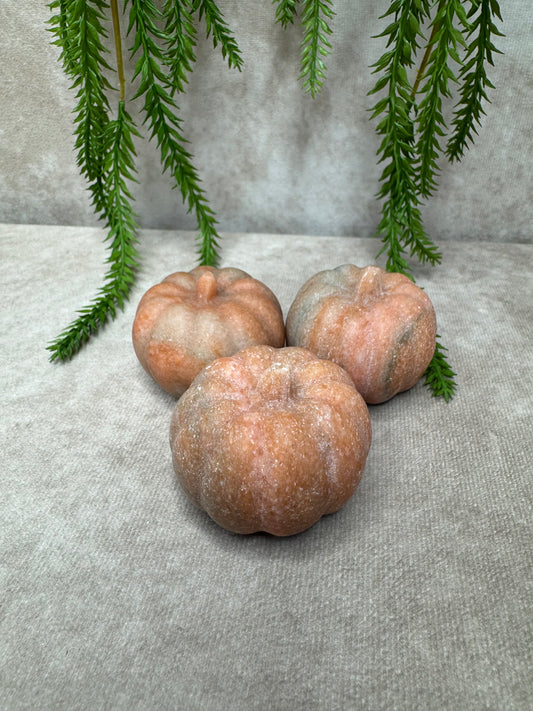 Pompoen oranje calciet