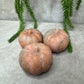 Pompoen oranje calciet