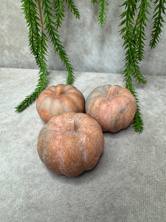 Pompoen oranje calciet