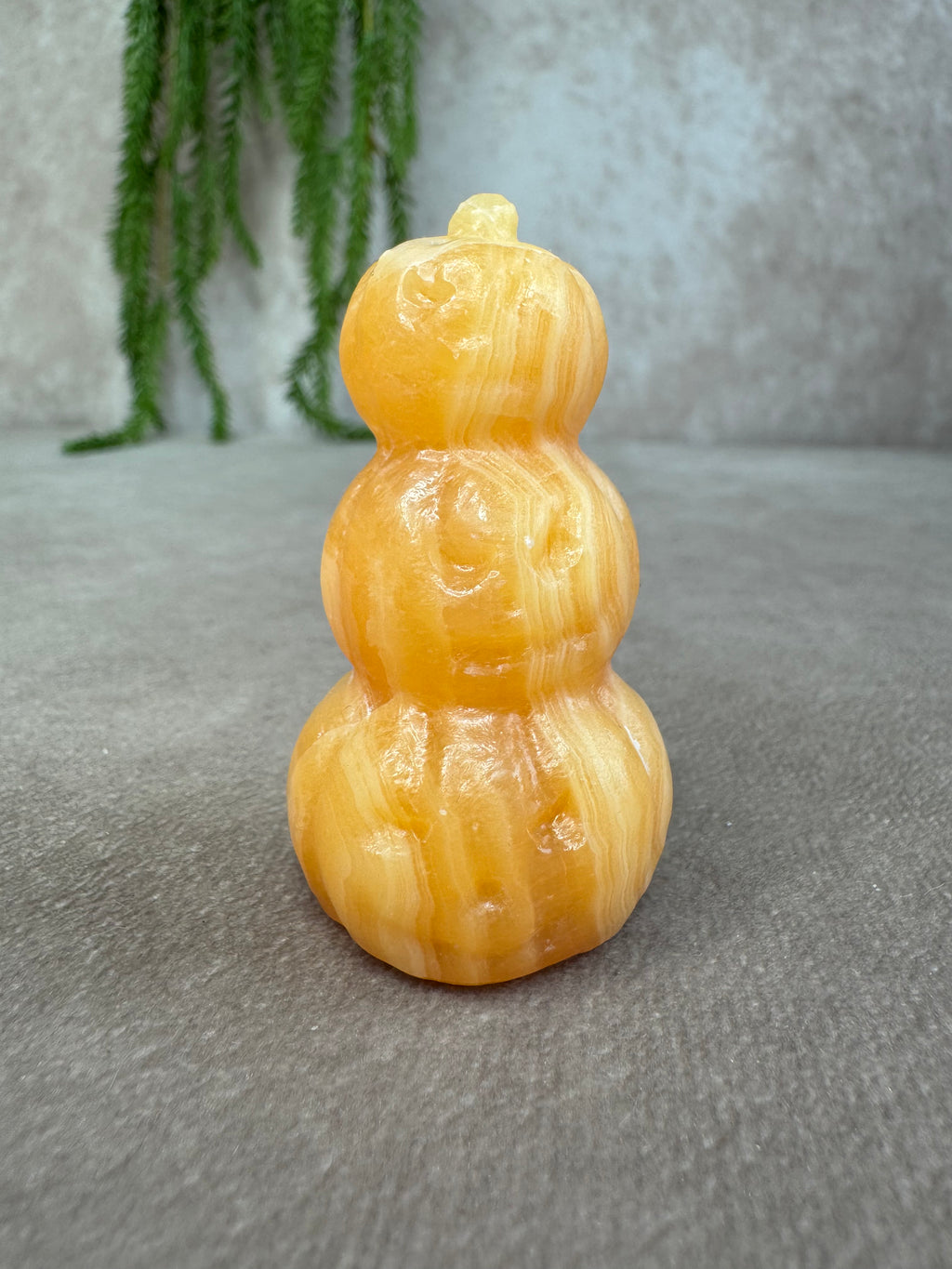 3 pompoenen op elkaar