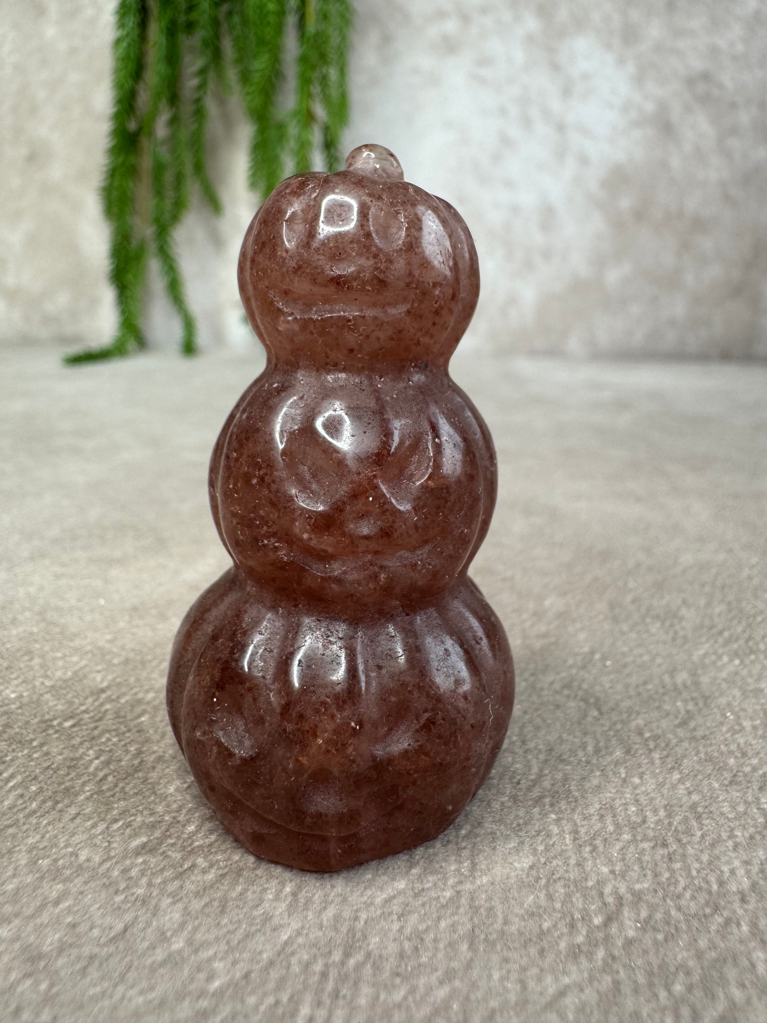 3 pompoenen op elkaar