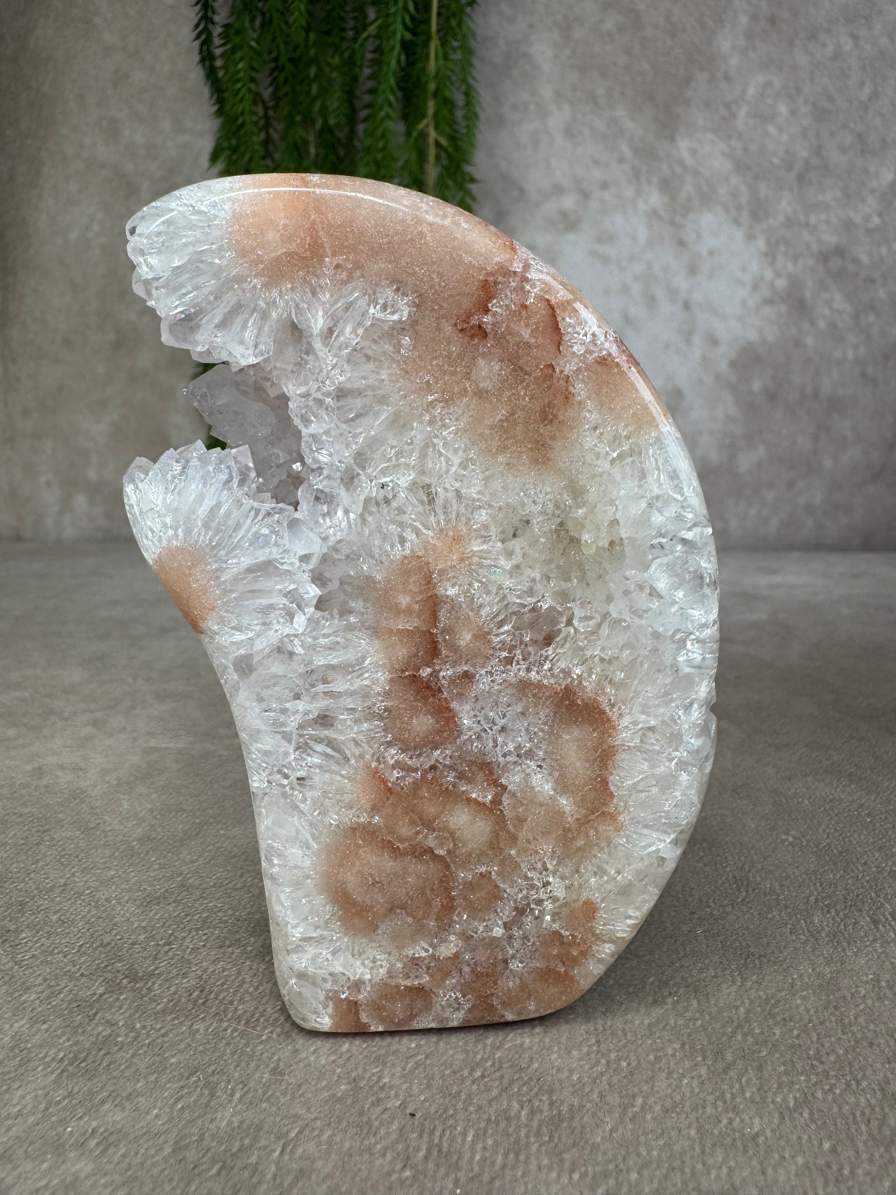 Free form roze amethist #1676