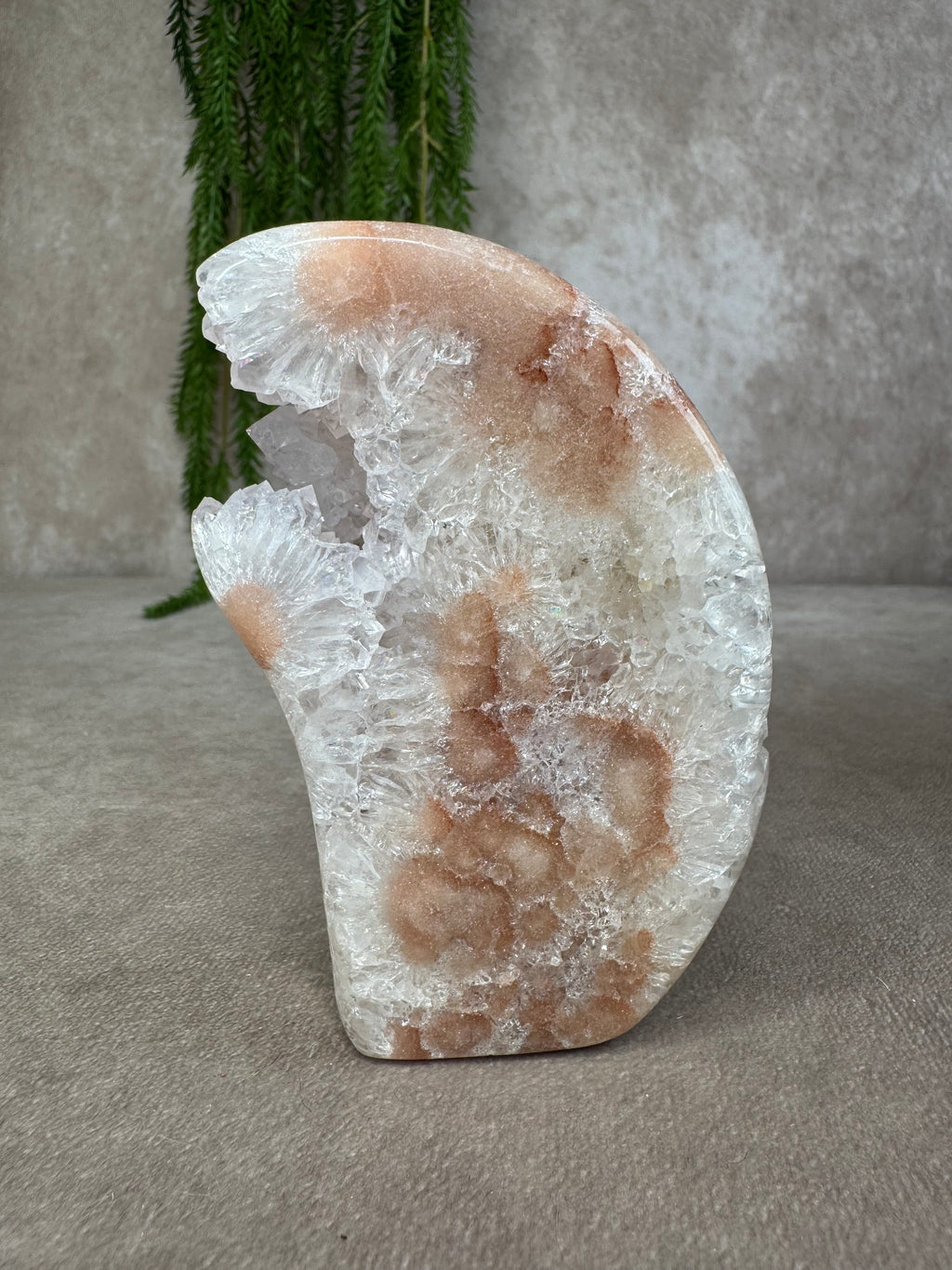 Free form roze amethist #1676