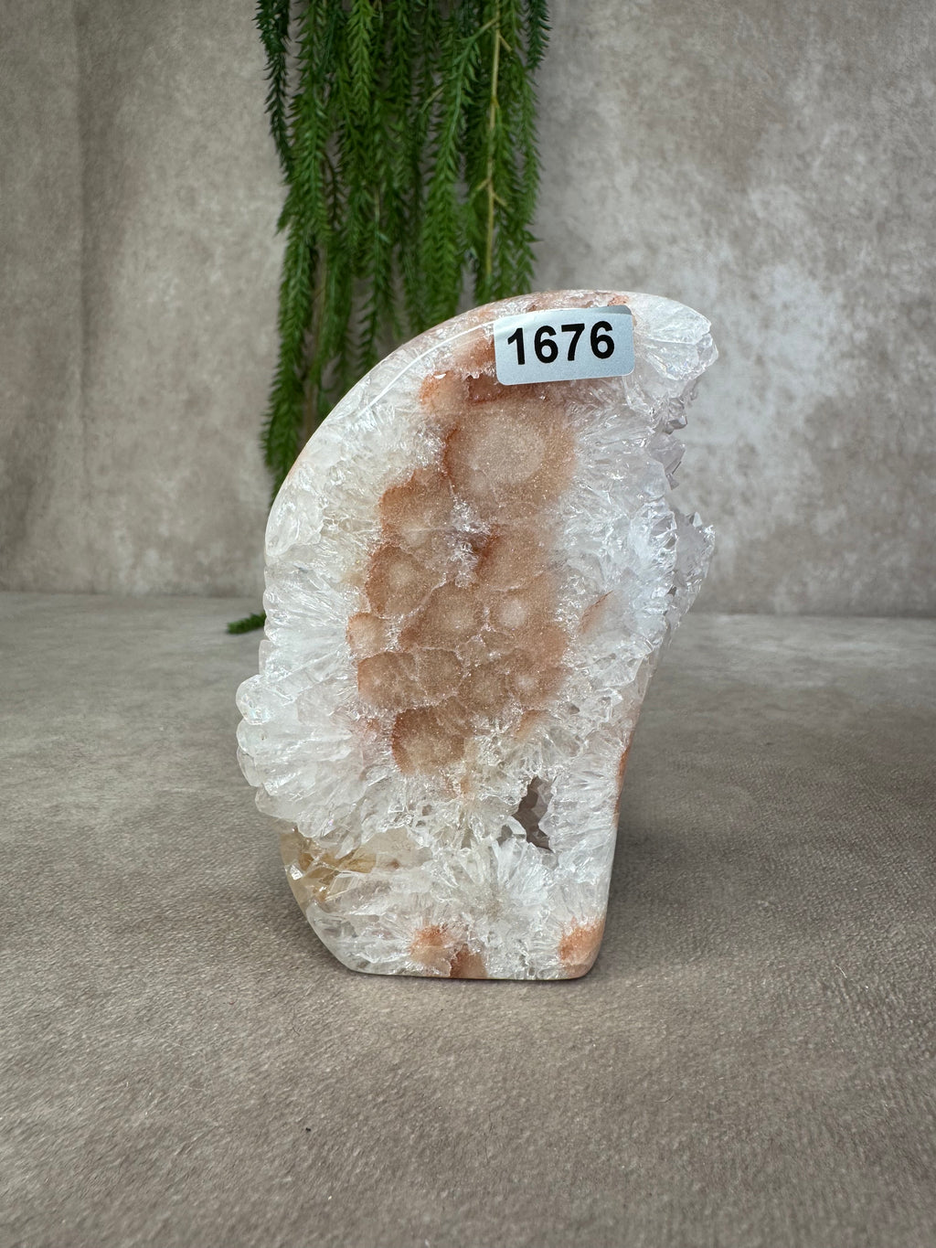 Free form roze amethist #1676