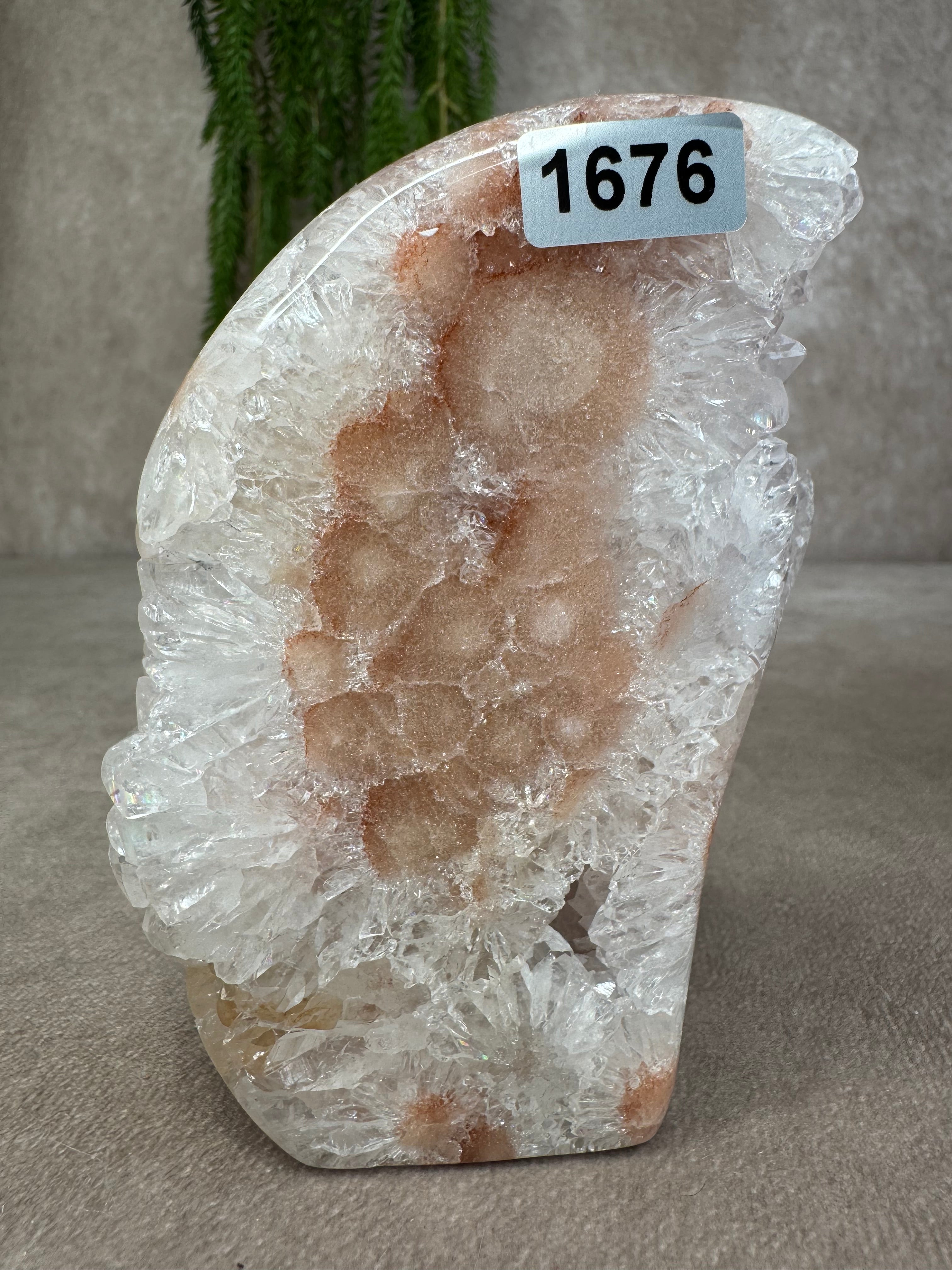 Free form roze amethist #1676