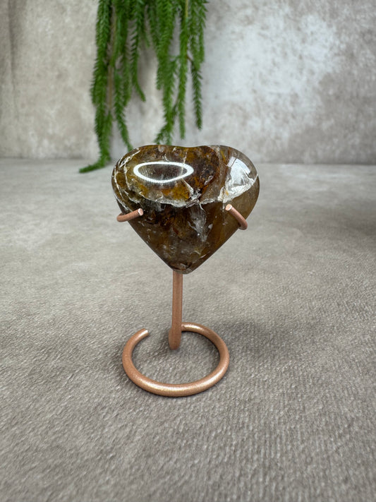 Hartje op standaard golden healer