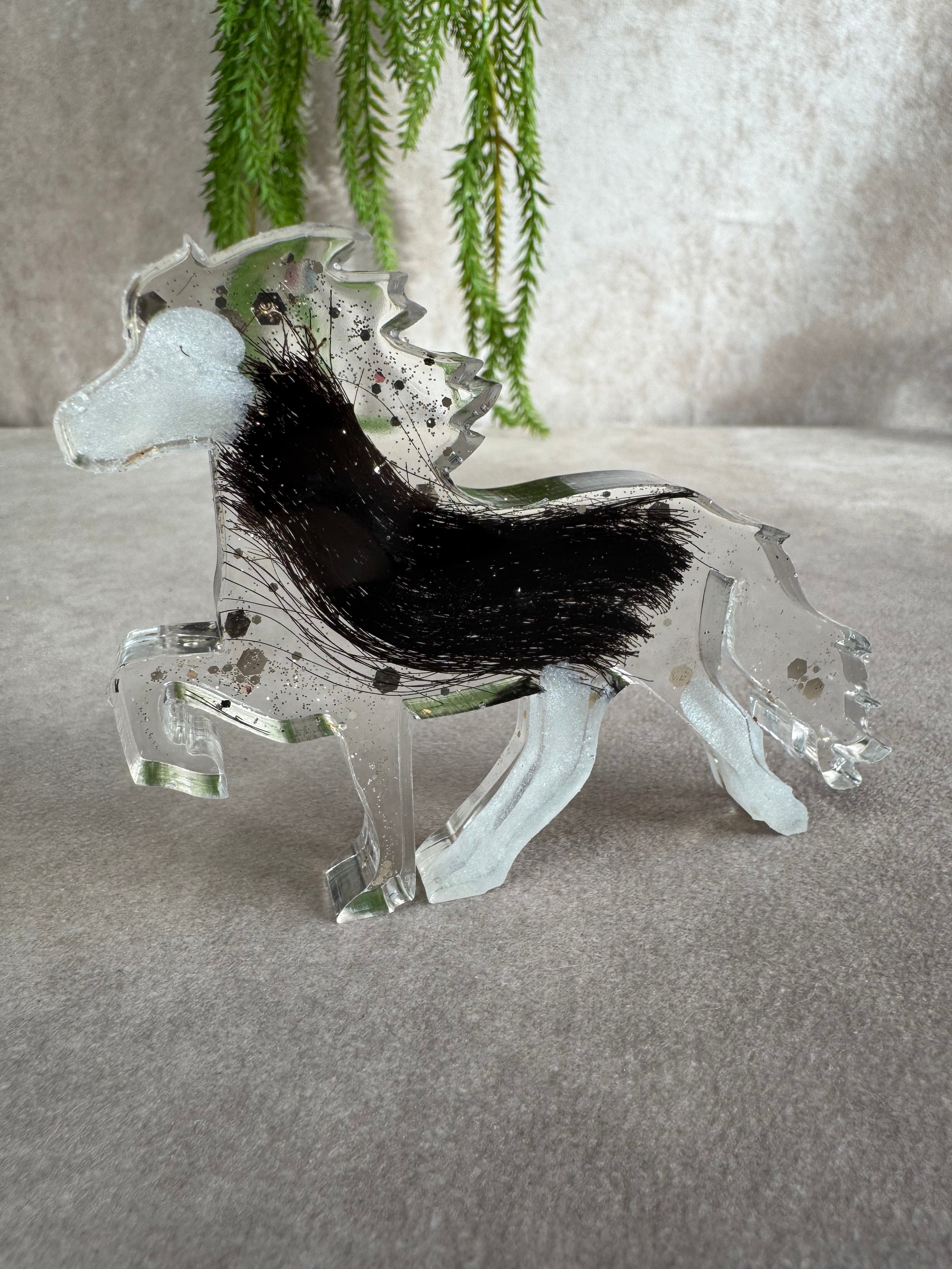 Epoxy paarden beeldje 3 maten