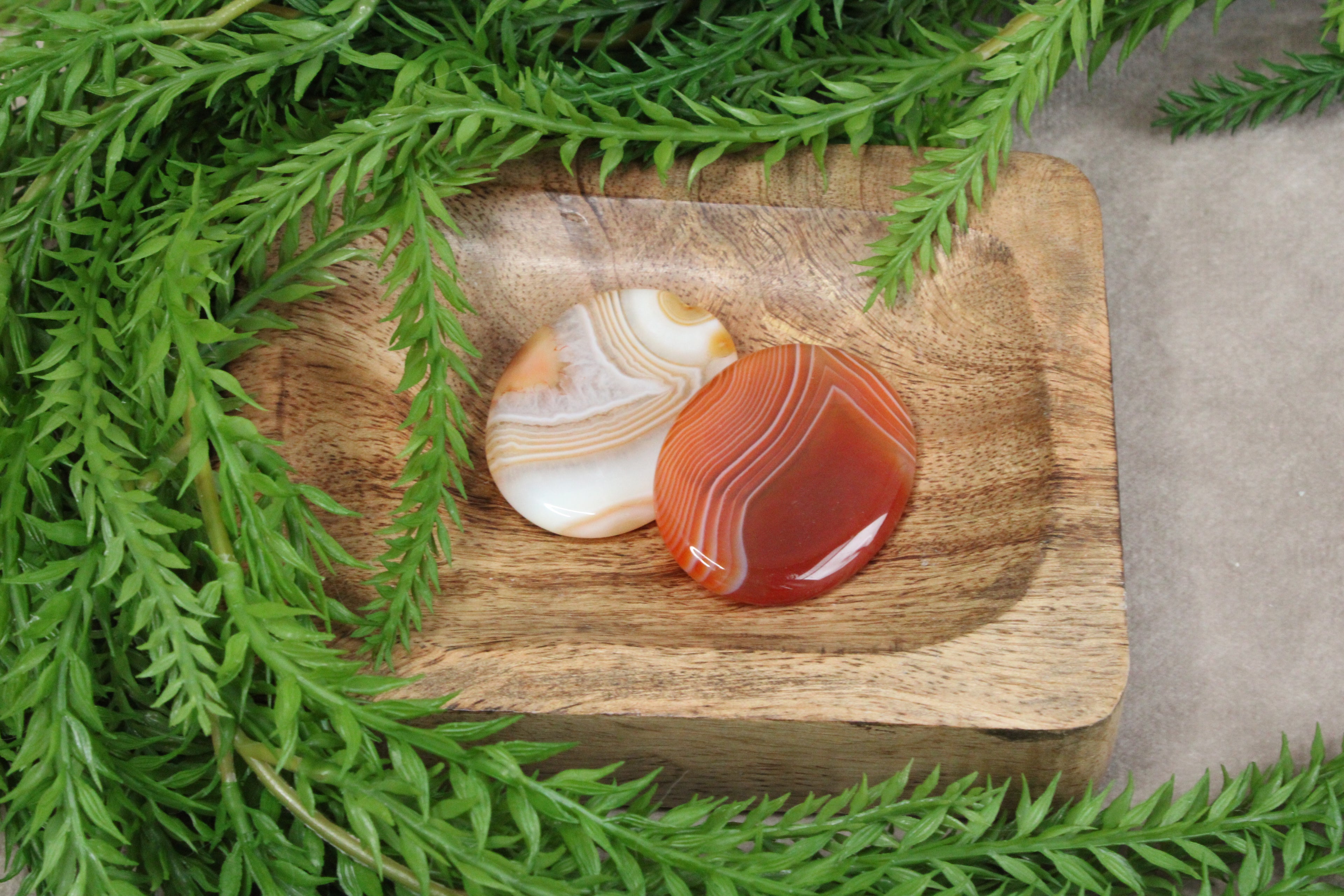 Worry stone Carneool
