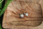 Opaal hanger hartje of ster